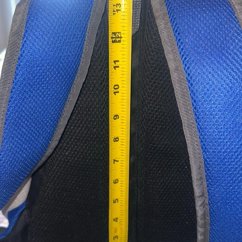 Blue and Gray Small Pet Backpack
